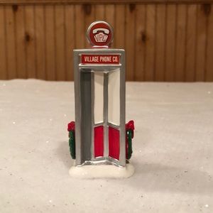 Department 56 Village Phone Booth